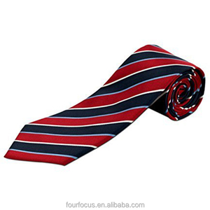 Cravatte da collo per uomo in poliestere cravatta da ufficio per stampa logo personalizzata per scuola - Product Image 4