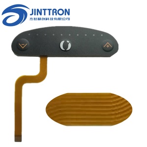 Side tỏa sáng RGB LED màng bàn phím bảng chuyển đổi lá, Bàn phím linh hoạt với FPC, nút dập nổi và chết cắt lỗ - Product Image 4