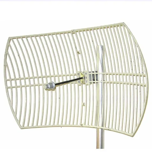 China supplier high gain 30dBi wimax wireless wifi 5ghz parabolic grid antenna