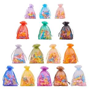 <strong>Wholesale</strong> 7*9cm Mixed Color <strong>Organza</strong> Suit Pouch Wedding Packaging &amp; Printing <strong>Organza</strong> Gift <strong>Bag</strong> - Product Image 3