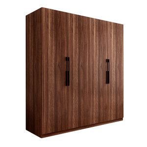 Semplice combinazione di design camera da letto mobili in legno <span class=keywords><strong>bianco</strong></span> 4 porta del guardaroba - Product Image 3