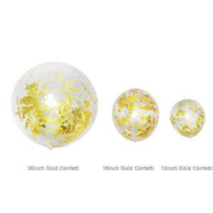 <span class=keywords><strong>Ballon</strong></span> à <span class=keywords><strong>confettis</strong></span> en latex, vente en gros, 12 pouces, 18 pouces, 36 pouces, or Rose, <span class=keywords><strong>confettis</strong></span> en latex propre - Product Image 2