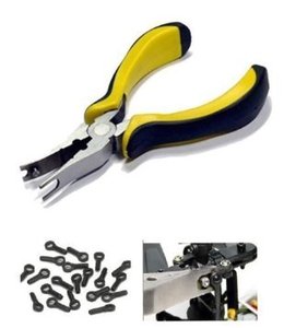 RC 취미 헬리콥터 비행기 도구 키트 <span class=keywords><strong>Trex</strong></span> 250 <span class=keywords><strong>450</strong></span> 500 멀티 콥터 소유자를위한 ESKY CP V2 제거 용 금속 볼 링크 플라이어 - Product Image 2