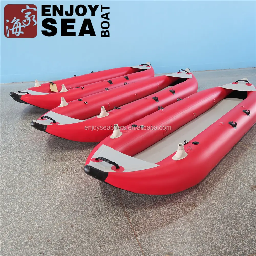 Bateau de pêche gonflable, personnalisé, pour sports d'eau, pêche, canot à rames, offre spéciale