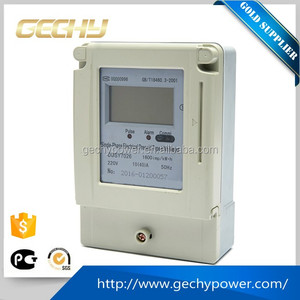 DDSY tipo monofásico electrónico de <span class=keywords><strong>prepago</strong></span> medidor de vatios-hora - Product Image 2