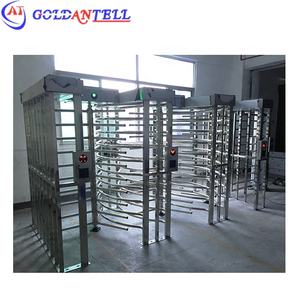 Prix du tourniquet à hauteur totale avec bouton de sortie de contrôle d'accès certifié CE - Product Image 1