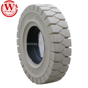 車用カラータイヤ6.50-10 7.00-12 18x7-8 6.00-15 5.50-15マーキングなしソリッドフォークリフトタイヤ - Product Image 1