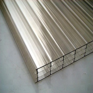 Weather Resistant Transparent Triple Wall Policarbonato Roofing Sheets for <strong>Skylight</strong> <strong>Cover</strong> - Product Image 3