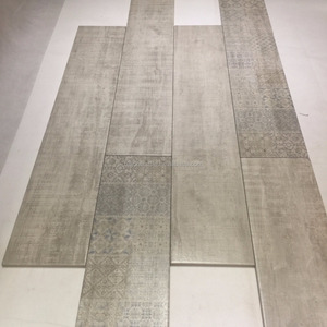 Giá Nhà Máy Gạch Men Gỗ Chống Trượt Gạch Lát Sàn Vân Gỗ Mộc Mạc Cho Phòng Ngủ Gạch Lát Gỗ Gạch Sứ Trông Đẹp 6X36 Màu Xám - Product Image 5