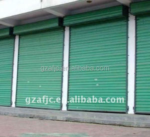 Guangzhou high quality nice appearance aluminum cabinet roll up door, rolling shutter factory, security roller shutter