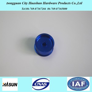 Modificado para requisitos particulares elegante apariencia azul anodizado <span class=keywords><strong>piezas</strong></span> de aluminio cnc - Product Image 1