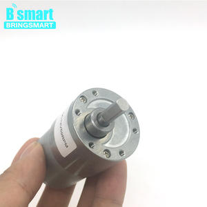 BringSmart SRJGB37-3530 37mm 금속 기어 박스 <span class=keywords><strong>12v</strong></span> 24v <span class=keywords><strong>DC</strong></span> 7rpm <span class=keywords><strong>1600</strong></span> <span class=keywords><strong>rpm</strong></span> 감소 기어 모터 D 형 샤프트 리덕터 모터 - Product Image 4