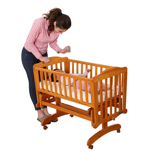 Venta caliente moderno Nuevo nacido bebé cunas con ruedas - Product Image 4