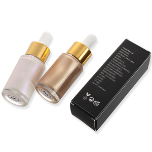 OEM 20 ml resaltador líquido brillo <span class=keywords><strong>iluminador</strong></span> resplandor líquido ultra-concentrado de iluminación y bronceado gotas - Product Image 3