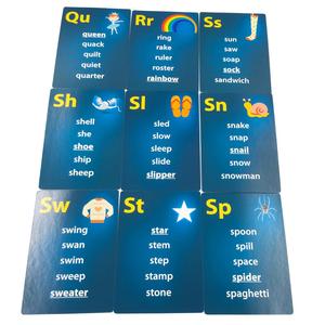 Thẻ Học Tập Giáo Dục Trẻ Em In Thẻ Học Tập Hoạt Hình Cho Trẻ Em Trò Chơi Thẻ Để Học Tập In Tùy Chỉnh - Product Image 6