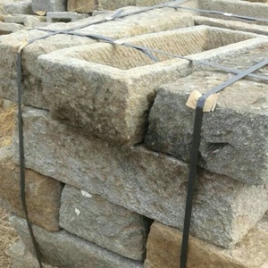 Reclaimed पुराने पत्थर सुअर फ़ीड पानी गर्त - Product Image 1