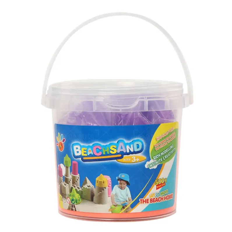 Jouets de plage pour enfant, seau de sable et château, jeu coloré amusant, en forme de Silicone, environnement, pour bébé, nouvelle collection