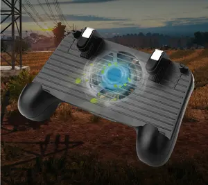 Yeni Model mobil soğutma fanı Gamepad PUBG için L1R1 yangın düğmesi Joystick Joystick shooter denetleyici, hayatta kalma kuralları