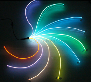 Blanco rojo verde azul el cable, 100 m sonido activado el alambre rollo, el glowwire neonwire - Product Image 1