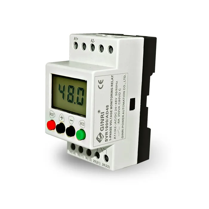 Fase única LCD Digital SVR1000/AD48 bajo por Monitor de tensión de 6A