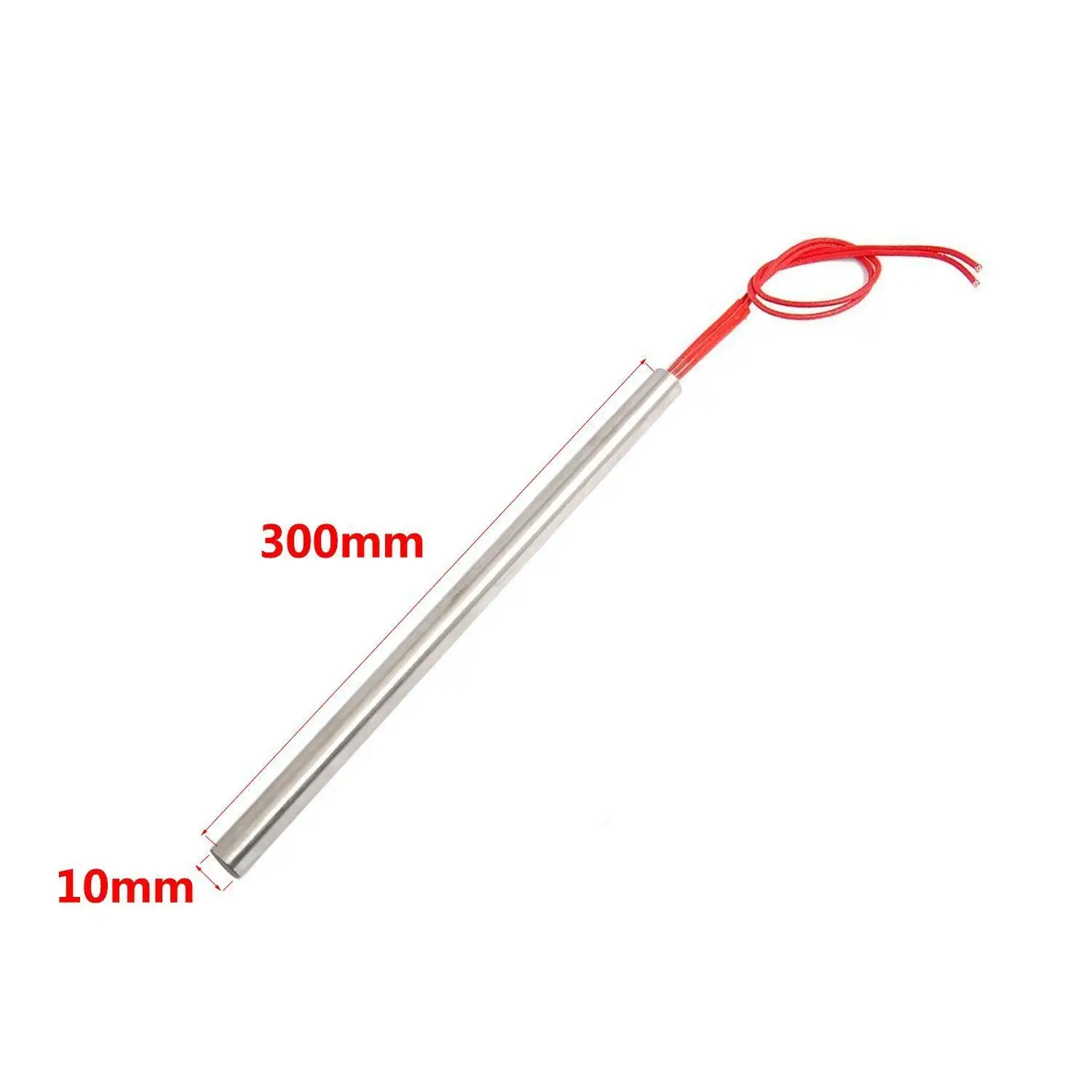 Industrial Electric Heating Element 110V/220V Immersion Cartridge Heater Electric Heating Tube 100-300W