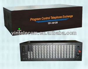la fábrica de china vinteleocom de suministro de alta calidad de teléfono pbx sistema tp16120 de metal de la serie de pabx - Product Image 1