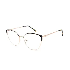 楕円形メガネ女性ヴィンテージ眼鏡革新的な眼鏡メガネ/キャットアイ老眼鏡フレーム/ポリッシュ中国HG5517-Z - Product Image 1
