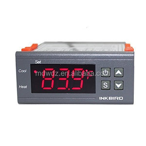 Digital Temperature Controller Fahrenheit &amp;Centigrade Thermostat w Sensor 2 <strong>Relays</strong> - Product Image 1