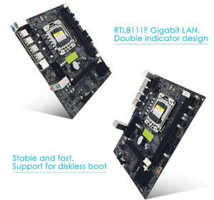Máy Tính Để Bàn Bo Mạch Chủ X79 LGA 1356 Pin Máy Tính Để Bàn Mainboard RECC <span class=keywords><strong>DDR3</strong></span> Dual Channel PCI-E X16 Cho <span class=keywords><strong>Intel</strong></span> H61 Hexa Core - Product Image 2