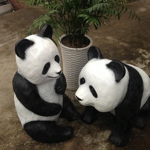 Mignon en fiber de verre vie taille animal panda modèle pour <span class=keywords><strong>vente</strong></span> - Product Image 1