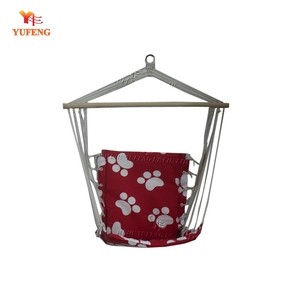 Hanging <strong>Hammock</strong> Chair <strong>With</strong> <strong>Wood</strong> <strong>Pole</strong> - Product Image 3