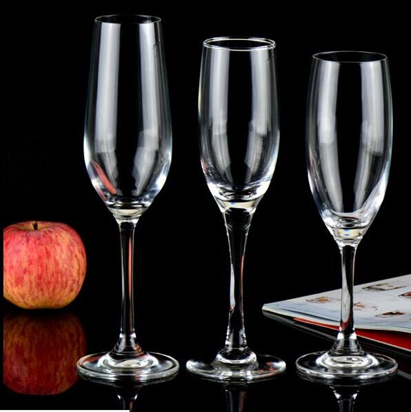 Wholesale custom logo wedding champagne flutes glass champagne flute glasses