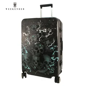 Suitcase Pp Plastic Design Your Own Handle for China 3 Pcs Men Spinner ABS TSA Combination Lock Aluminium Trolley System