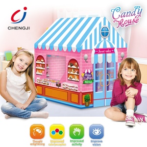 Nueva Casa de Campaña <span class=keywords><strong>Tipi</strong></span> Candy House, Tienda de Campaña Plegable <span class=keywords><strong>para</strong></span> Niños - Product Image 3