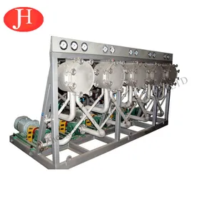 High efficiency hydrocyclone separator for sago starch making machine