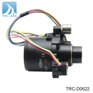 5MP 6 ~ 22 Mét CCD 1/2.5 "F2.2 tự động Iris D14 quang CCTV Ống kính - Product Image 4