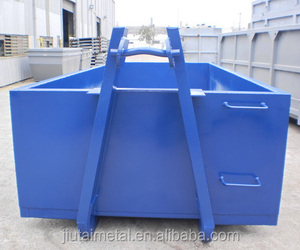 T501D 10 m3 gancio di sollevamento gancio di sollevamento camion cestino di scarto bidone per il riciclaggio di rifiuti di metallo in vendita - Product Image 2