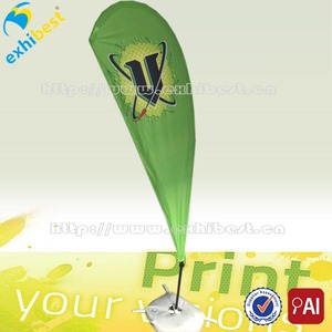 Moins cher plage drapeaux teardrop bannière publicitaire / plume plage bannière / rectangle plage bannière - Product Image 5