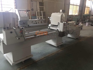 Aleación de <span class=keywords><strong>aluminio</strong></span> sección <span class=keywords><strong>tronzadora</strong></span> de dos cabezas máquina de fábrica - Product Image 4