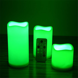 <span class=keywords><strong>Bougies</strong></span> <span class=keywords><strong>LED</strong></span> scintillantes électriques rechargeables sans flamme pour décor à la maison de Noël avec minuterie à distance - Product Image 3