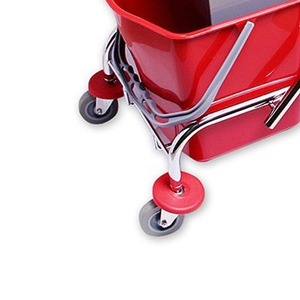 34L chariot de nettoyage double seau avec essoreuse vadrouille essoreuse - Product Image 2