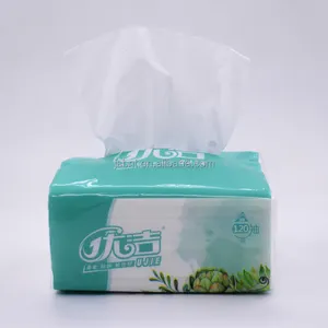 interleave pop up plastic package soft facial tissue