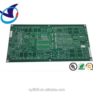 Máscara de solda verde dupla face descascável fabricação pcb