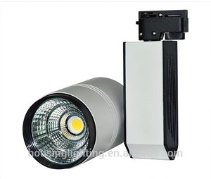 20w cob led blanco luces de la pista del punto de la lámpara con <span class=keywords><strong>el</strong></span> lado de la caja para la tienda 3 líneas nuevo producto - Product Image 5