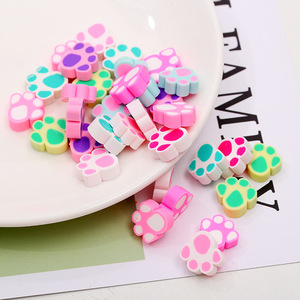 Morceaux de tranches de pattes de <span class=keywords><strong>chien</strong></span> en argile polymère, empreintes pour visqueuses, 15*5mm, 10 pièces - Product Image 6