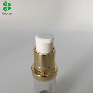 Gold Color 5ml Empty Refillable Airless Vacuum Pump Cream Lotion Bottles Cosmetic <strong>Travel</strong> Bottles Toiletries <strong>Liquid</strong> <strong>Container</strong> - Product Image 3