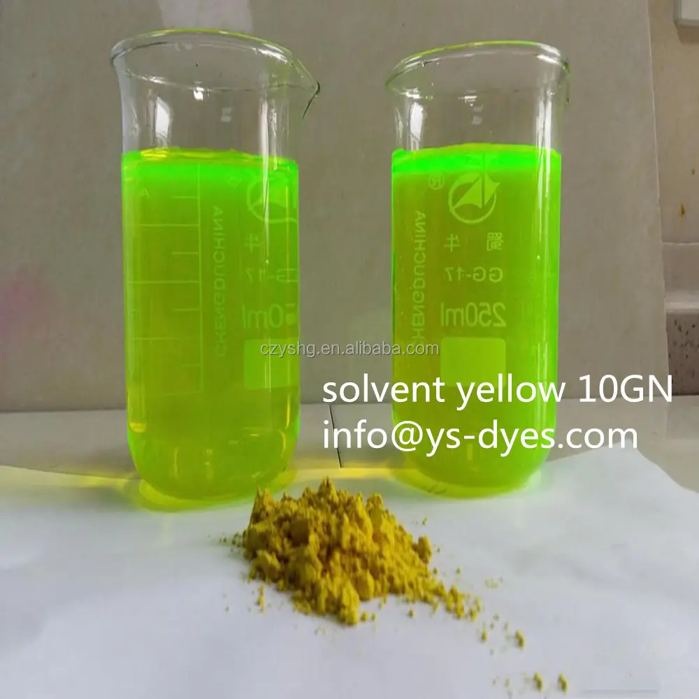 Colorantes amarillo solvente 160:1 para colorear de plástico cas: 94945-27-4