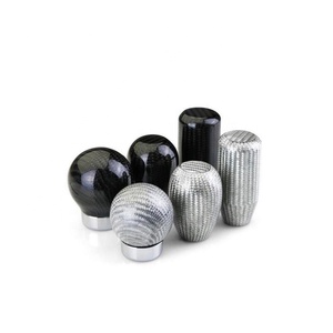 Fabrika toptan özel serin evrensel karbon Fiber otomatik alüminyum otomatik araba vites vites topuzu