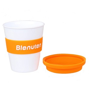 12 oz reutilizables sola pared doble pared taza de café con tapa y cubierta <span class=keywords><strong>del</strong></span> silicio - Product Image 4