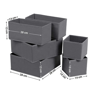 Large Foldable Closet Divider <strong>Drawer</strong> <strong>Organizer</strong> for Storage for <strong>Underwear</strong> Clothes Bras Socks Ties and Other Items - Product Image 2